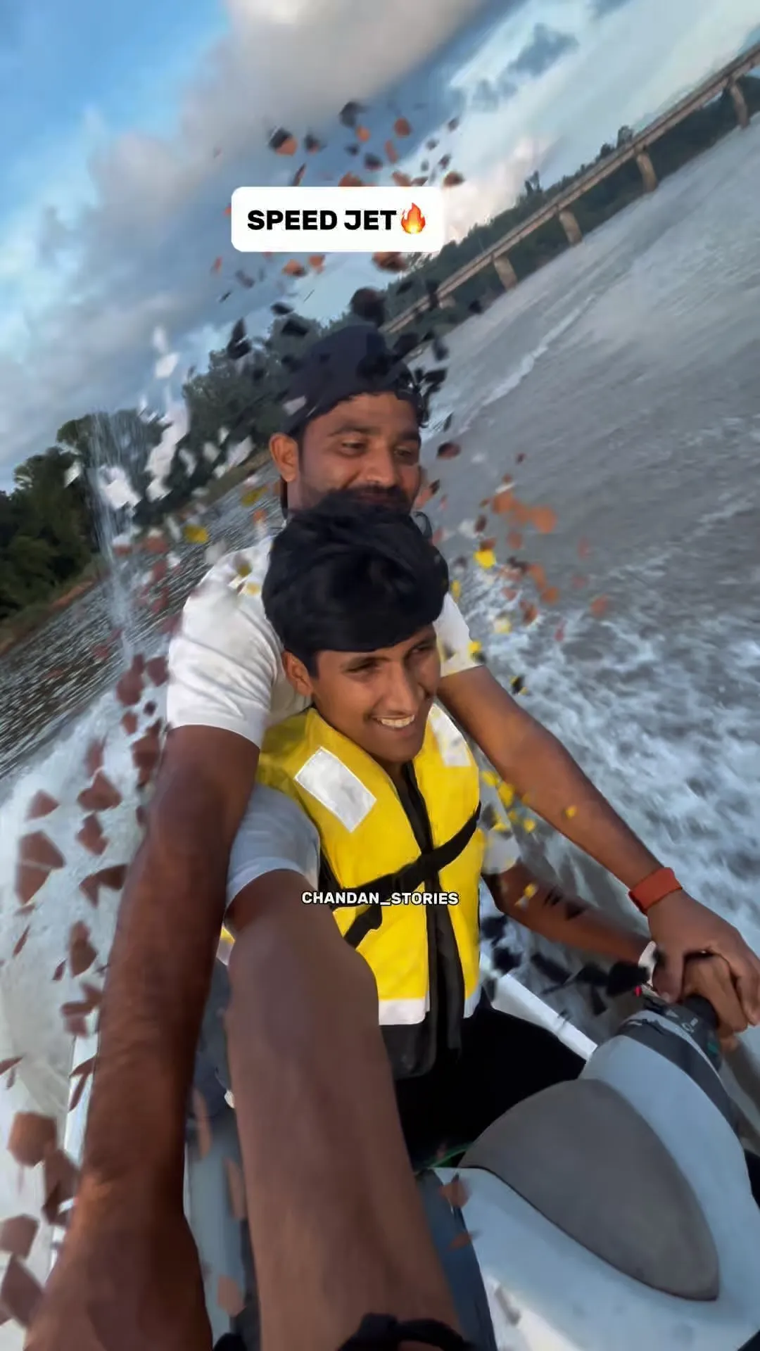 River Queen Boating Puttur jet ski speed ride - thrilling water sports
